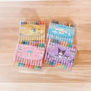 Sanrio (Mymelody, Pom Pom, Kuromi & Cinnamoroll) Graffi Marker Pens